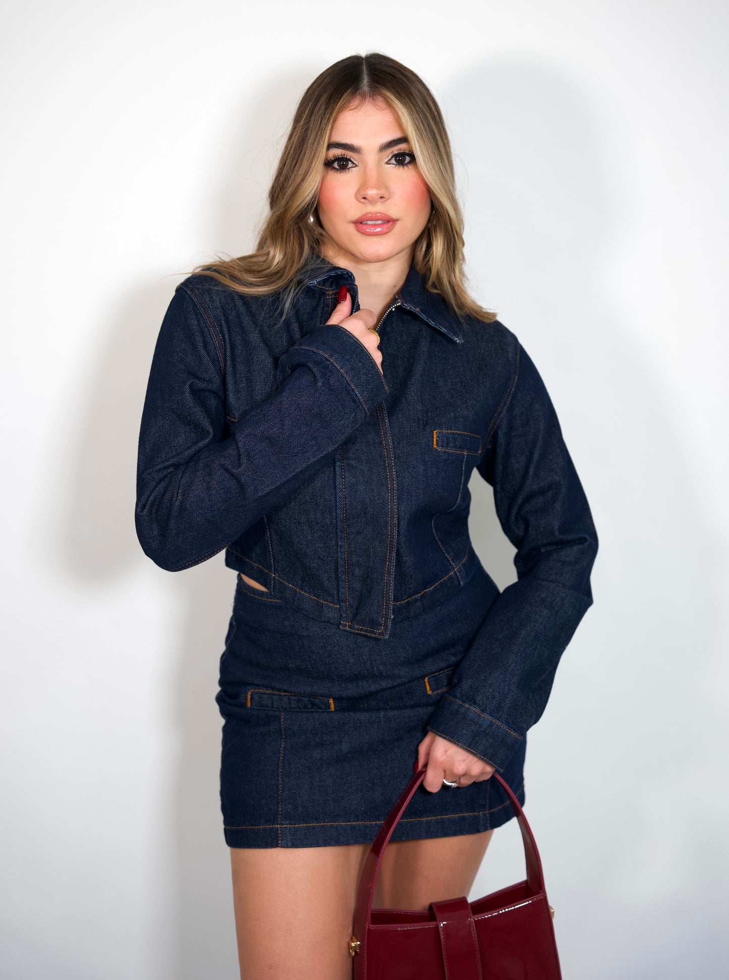 Denim Affair Set